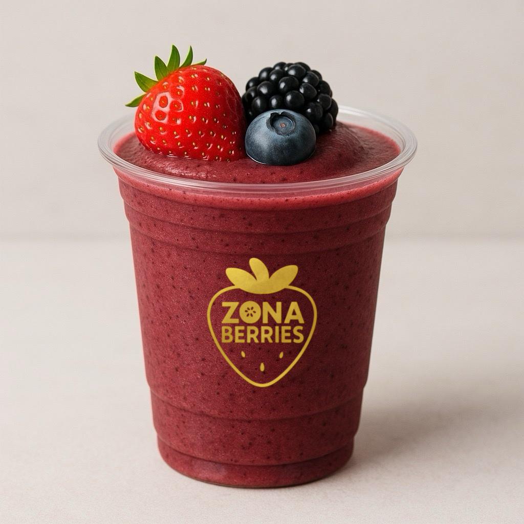 Smoothie mix de berries (agua) 16 oz
